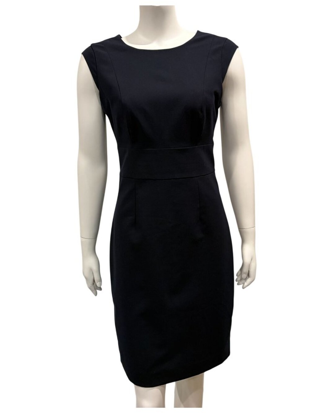 The Limited Collection Sleeveless Sheath Dress Womens Size 4 Navy Blue